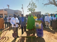Remise officielle de matériel, équipements agricoles et animaux de trait aux producteurs de la commune de Ziniaré, Nagréongo et Loumbila