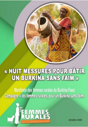 Huit mesures pour bâtir un Burkina sans faim